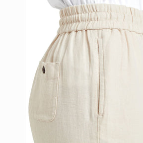 Schoffel Women's Daphne Linen Trousers in Oat
