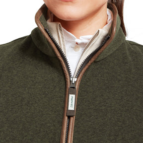 Schoffel Women's Lyndon Fleece Gilet in Dark Olive