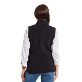 Schoffel Women's Lyndon Fleece Gilet in Gunmetal