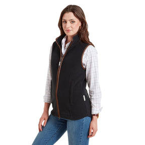 Schoffel Women's Lyndon Fleece Gilet in Gunmetal