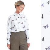 Schoffel Women's Owen Williams Shirt in Woodcock Print