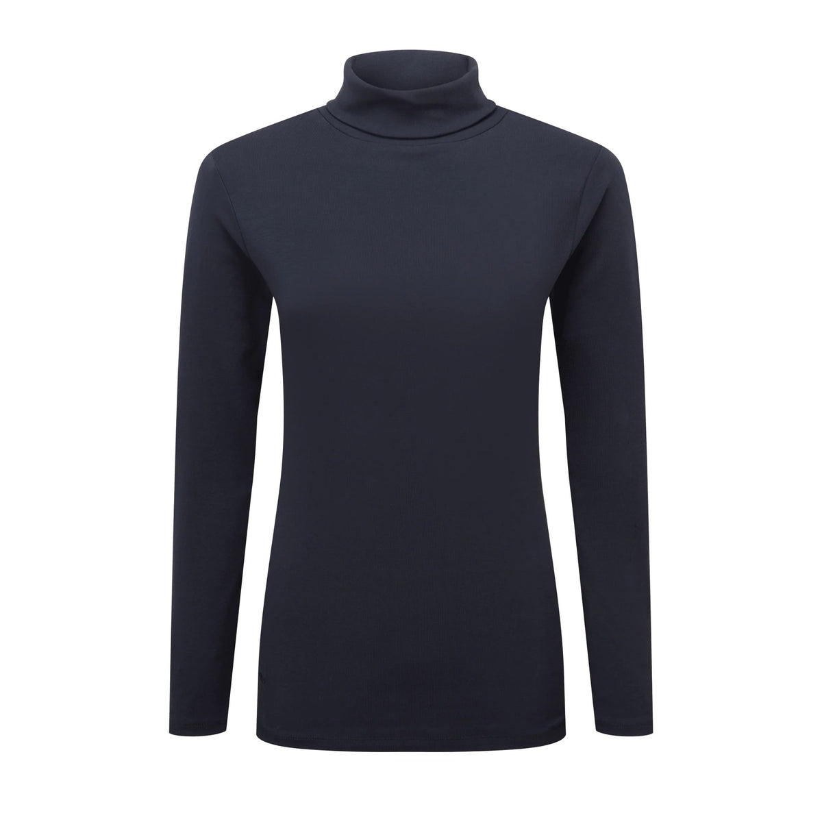Schoffel Women's Rosedale Roll Neck Jumper in Navy