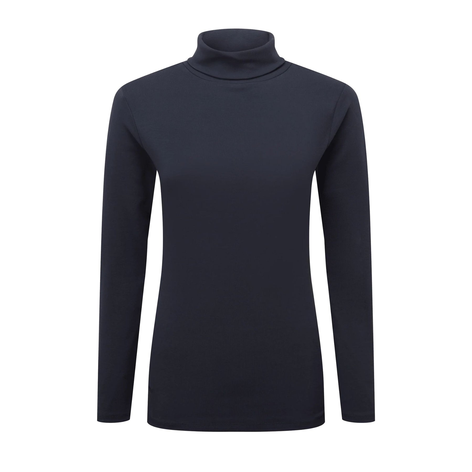 Schoffel Women's Rosedale Roll Neck Jumper in Navy