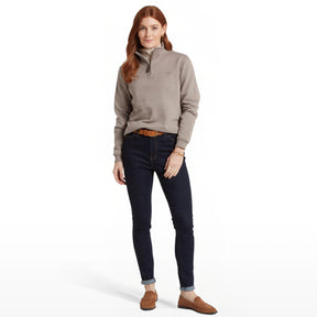 Schoffel Women's Sennen Cove Jumper in Mushroom