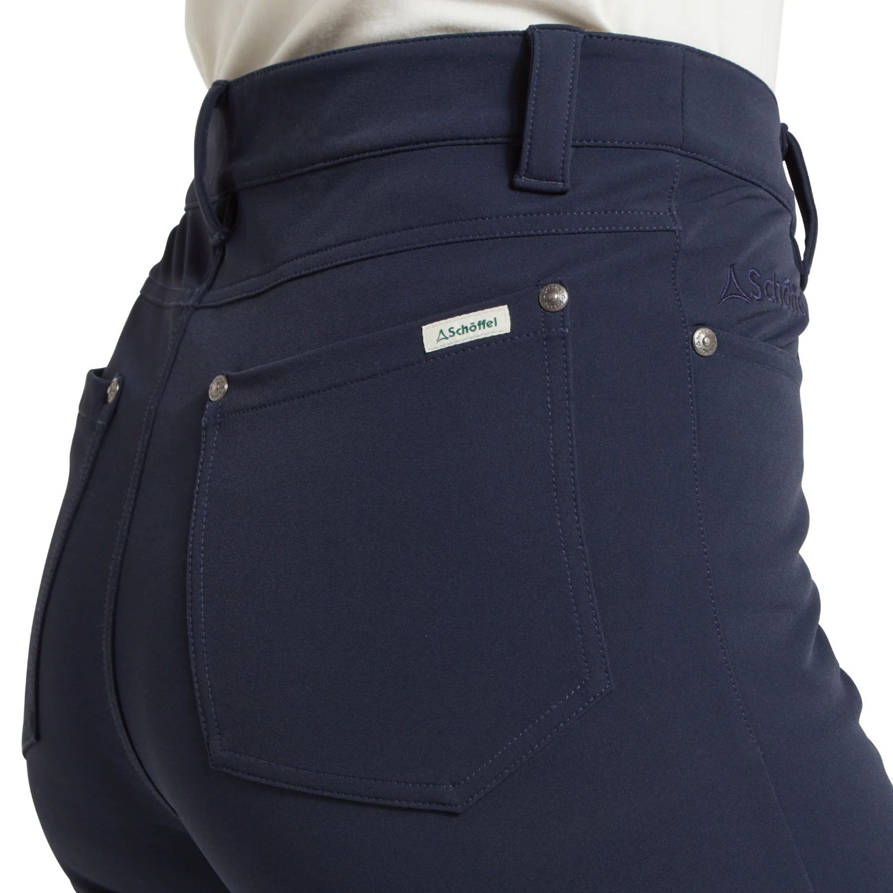Schoffel Women's Whitwell Water Repellent Trouser in True Navy