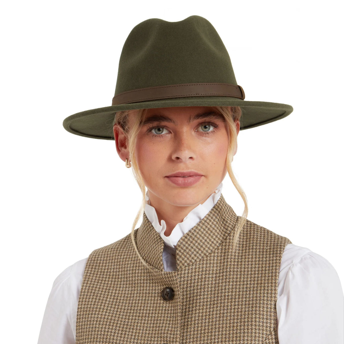 Schoffel Women's Willow Fedora II in Forest