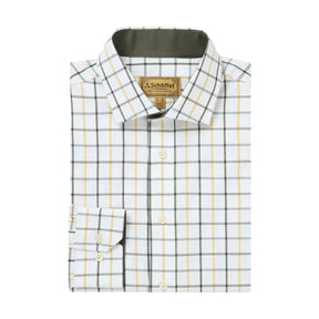 Schoffel Men's Baconsthorpe Tailored Shirt in Woodland Check