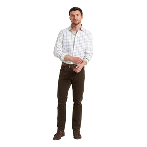 Schoffel Men's Baconsthorpe Tailored Shirt in Woodland Check