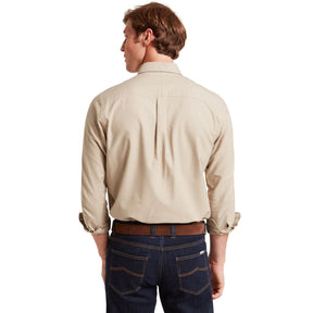 Schoffel Men's Cavendish Oxford Shirt in Cobblestone