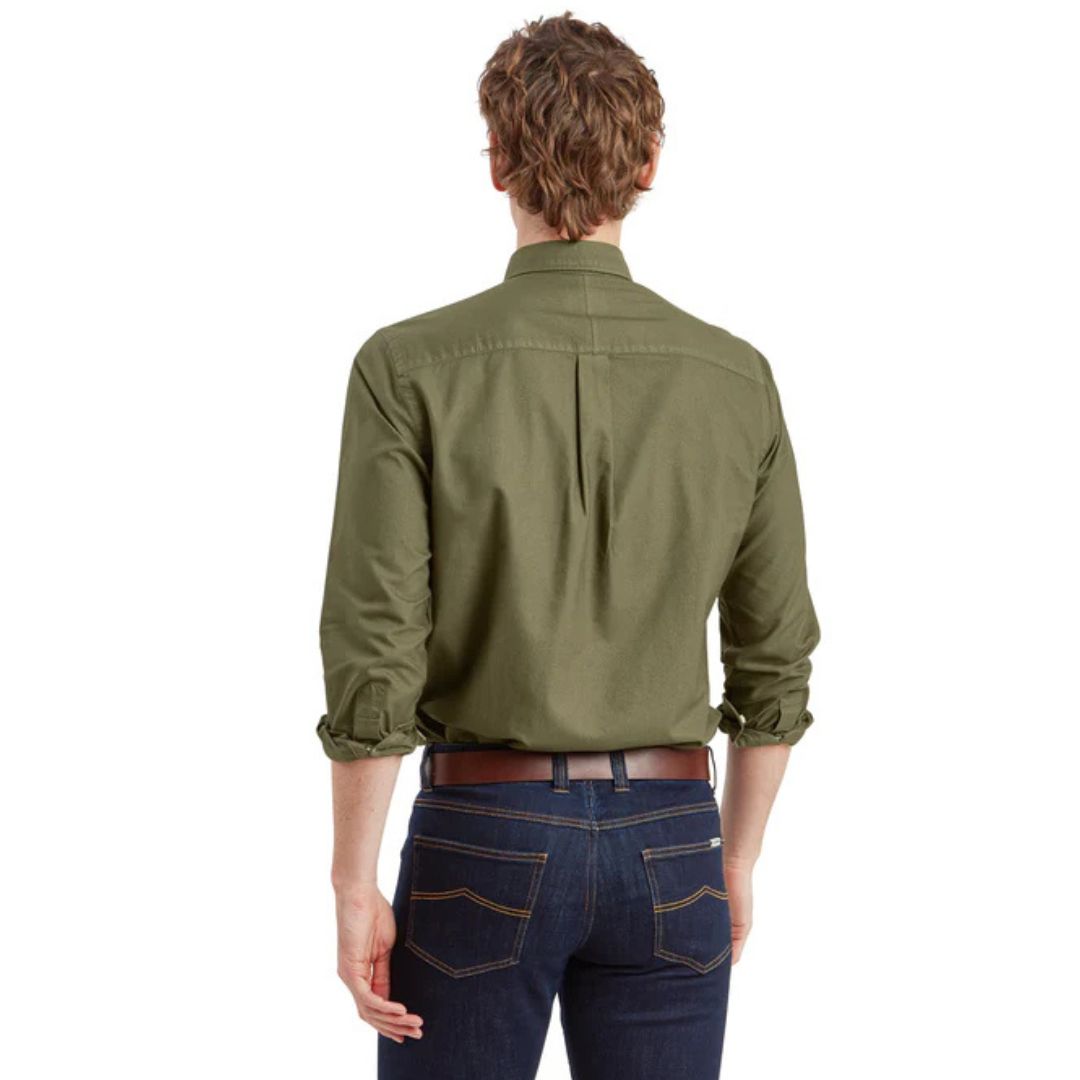 Schoffel Men's Cavendish Oxford Shirt in Woodland
