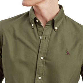 Schoffel Men's Cavendish Oxford Shirt in Woodland