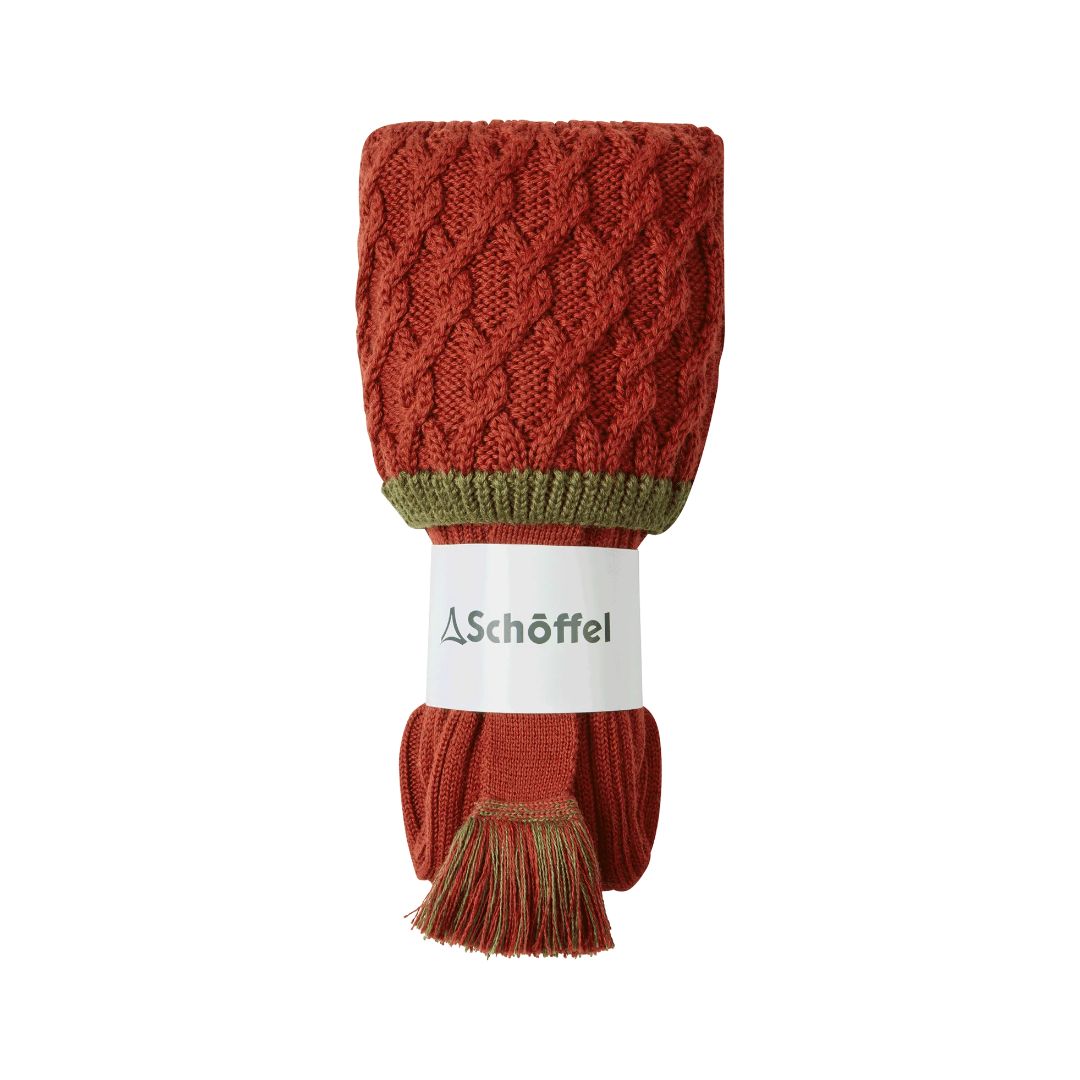 Schoffel Men's Lattice Sock in Brick
