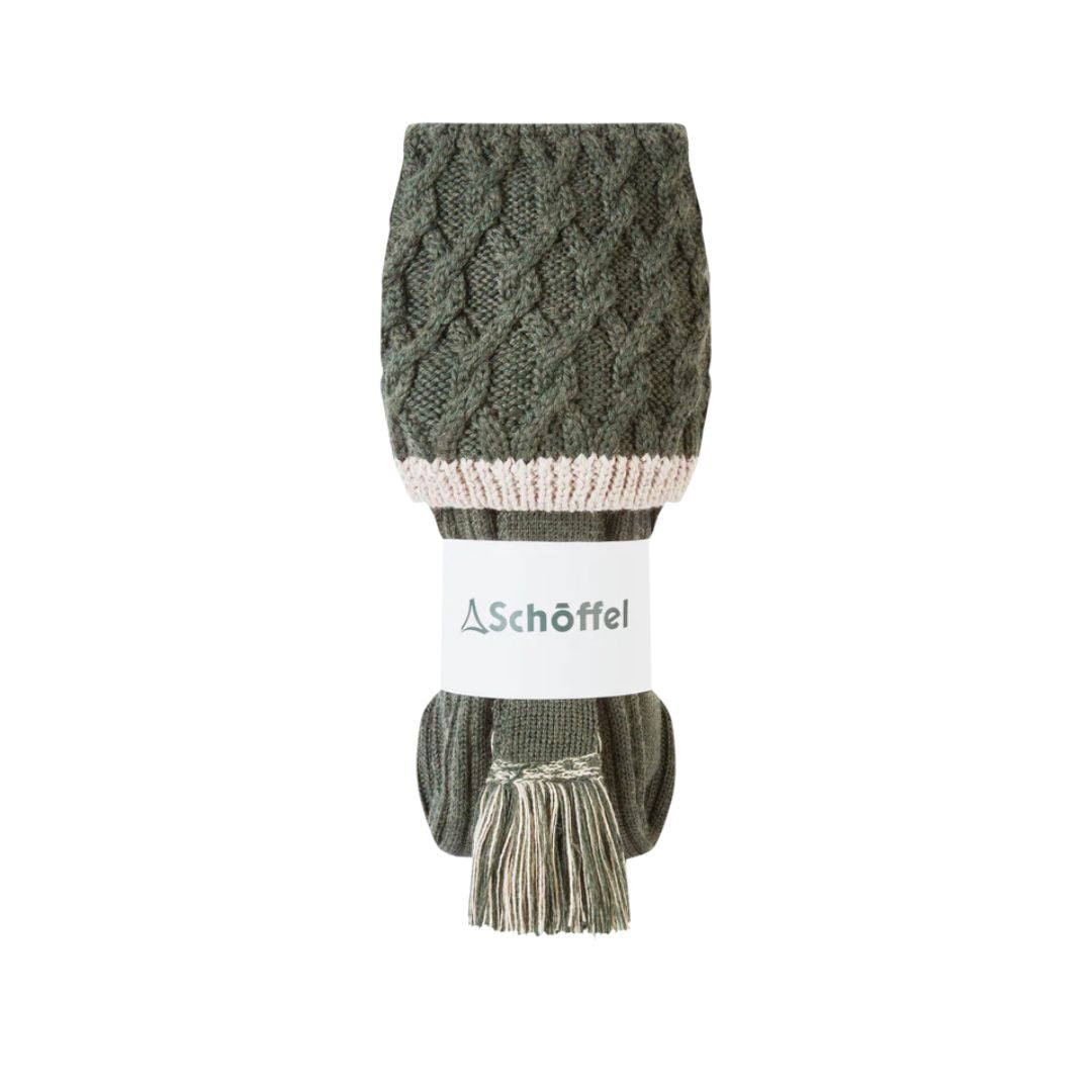 Schoffel Men's Lattice Sock in Dark Cedar