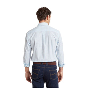 Schoffel Men's Thorpeness Tailored Shirt in Powder Blue