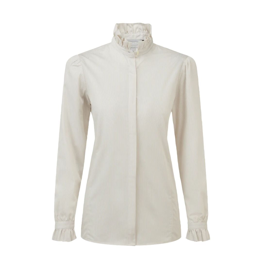 Schoffel Women's Fakenham Shirt in Linen Stripe