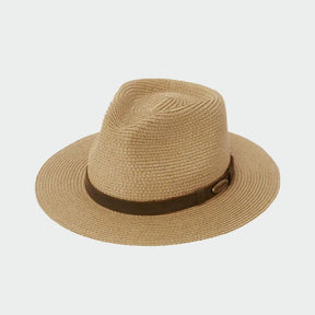 Schoffel Women's Rock Straw Fedora Hat in Straw