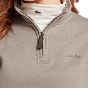 Schoffel Women's Sennen Cove Jumper in Mushroom