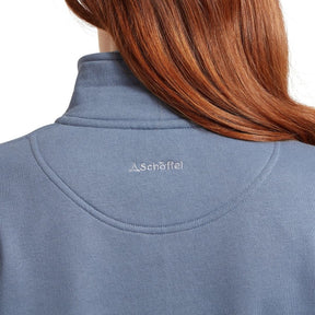 Schoffel Women's St Issey Quarter Zip Jumper in Storm Blue