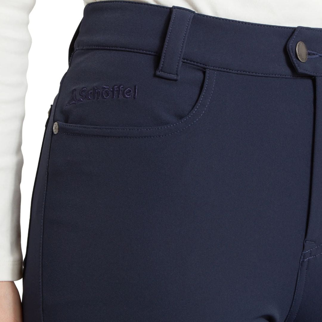Schoffel Women's Whitwell Water Repellent Trouser in True Navy