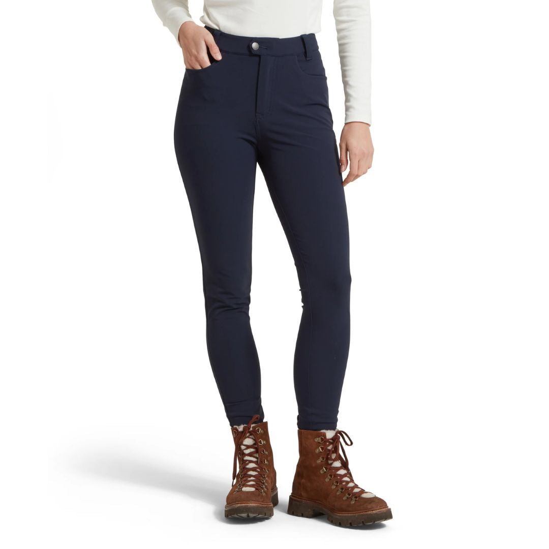 Schoffel Women's Whitwell Water Repellent Trouser in True Navy