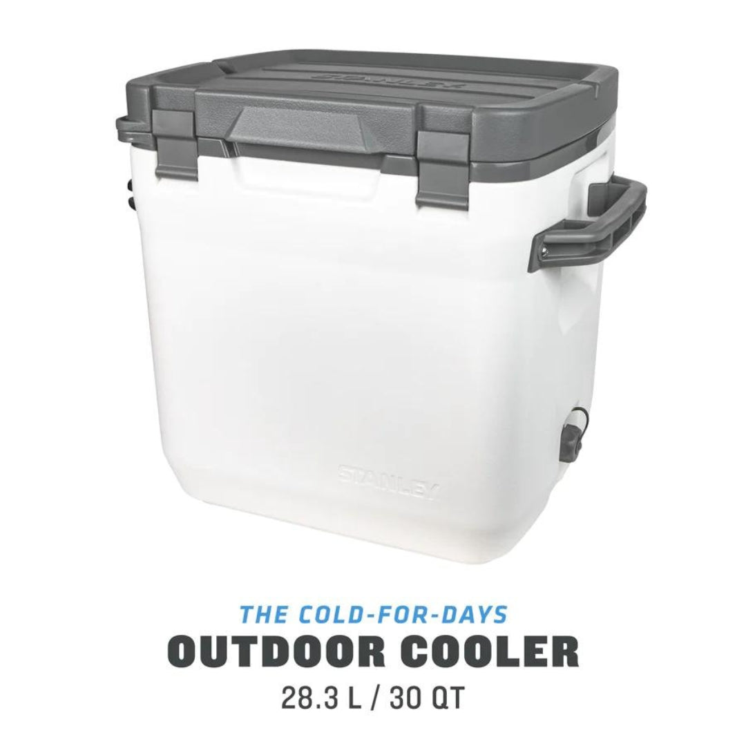 Stanley Adventure Cold for Days Outdoor Cooler in Polar White (28.3L)