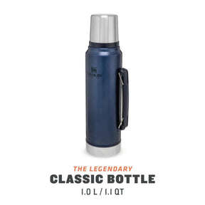 Stanley Classic Legendary Bottle in Nightfall Blue (1000ml)
