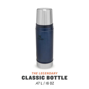 Stanley Classic Legendary Bottle in Nightfall Blue (470ml)