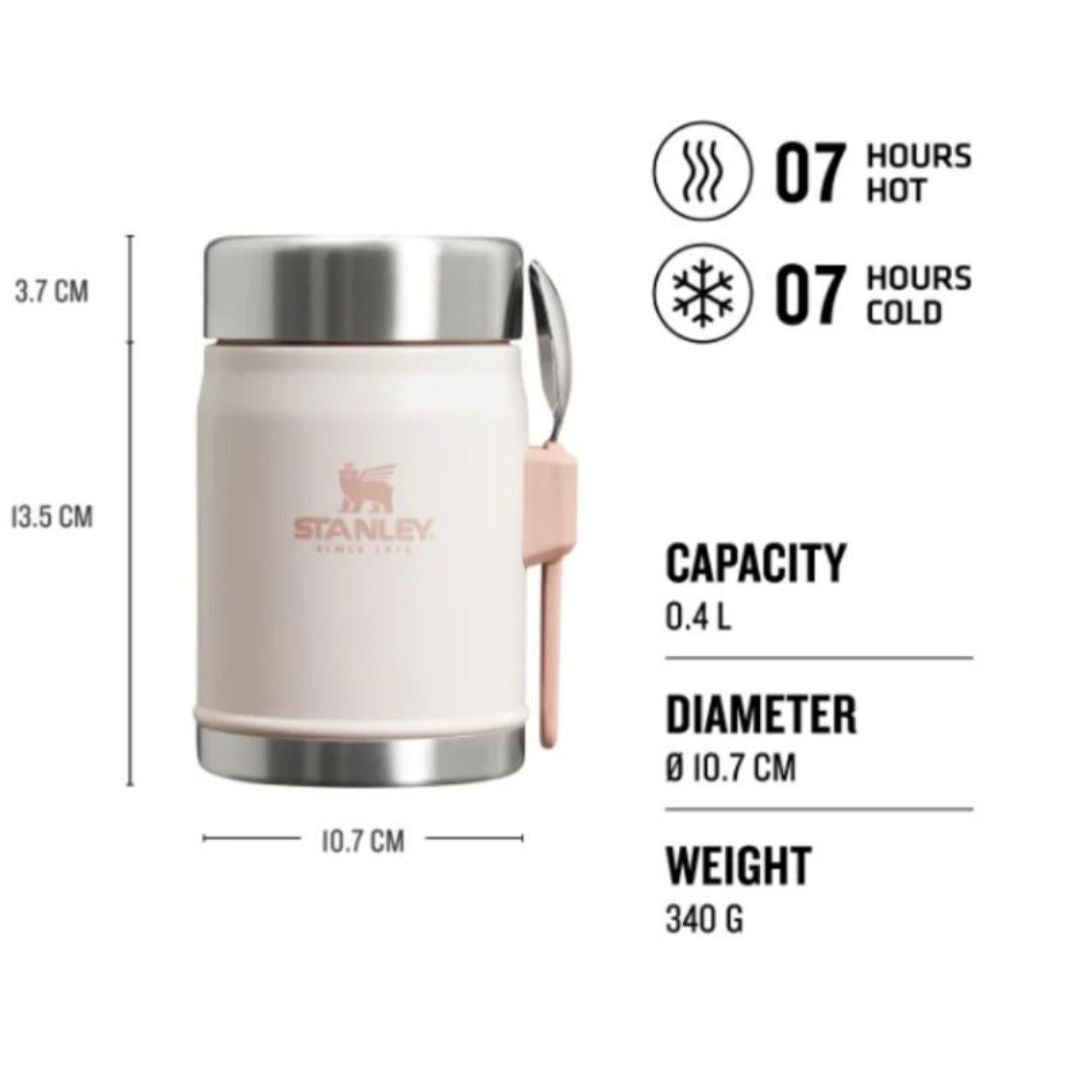 Stanley Legendary Food Jar+Spork 400Ml Rose