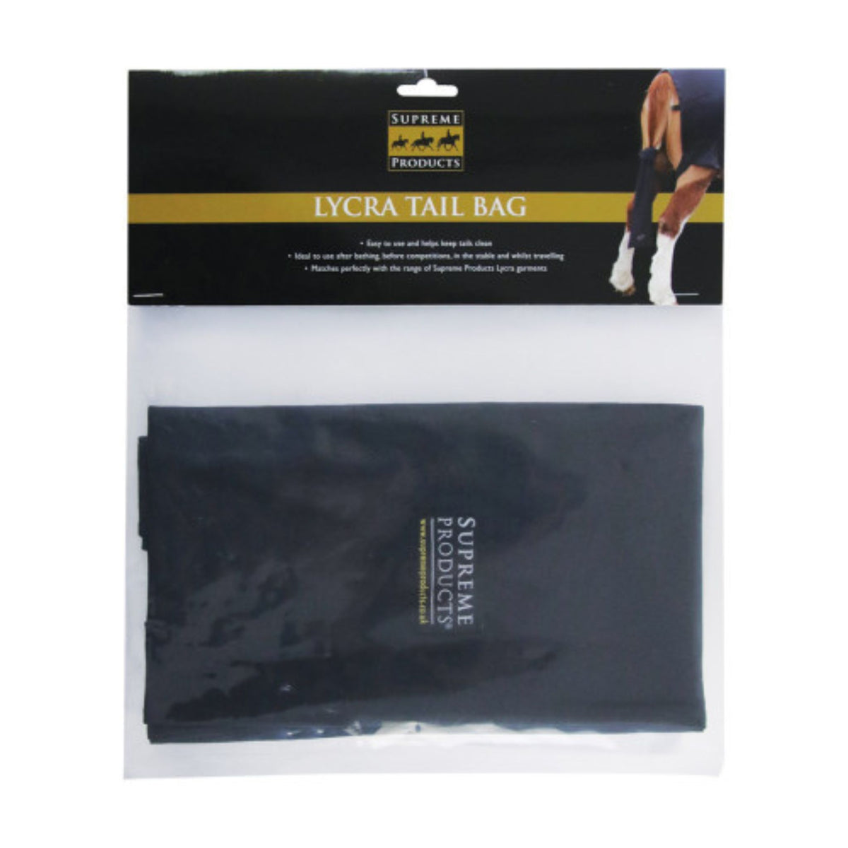 Supreme Products Lycra Tail Bag in Black