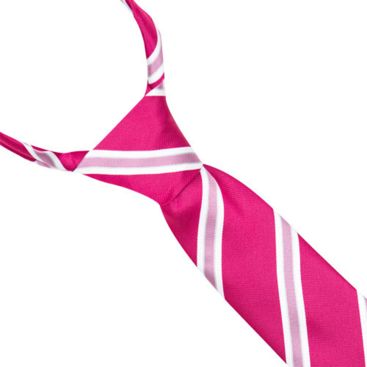 Supreme Products Kids Show Riding Tie in Pink with Stripes