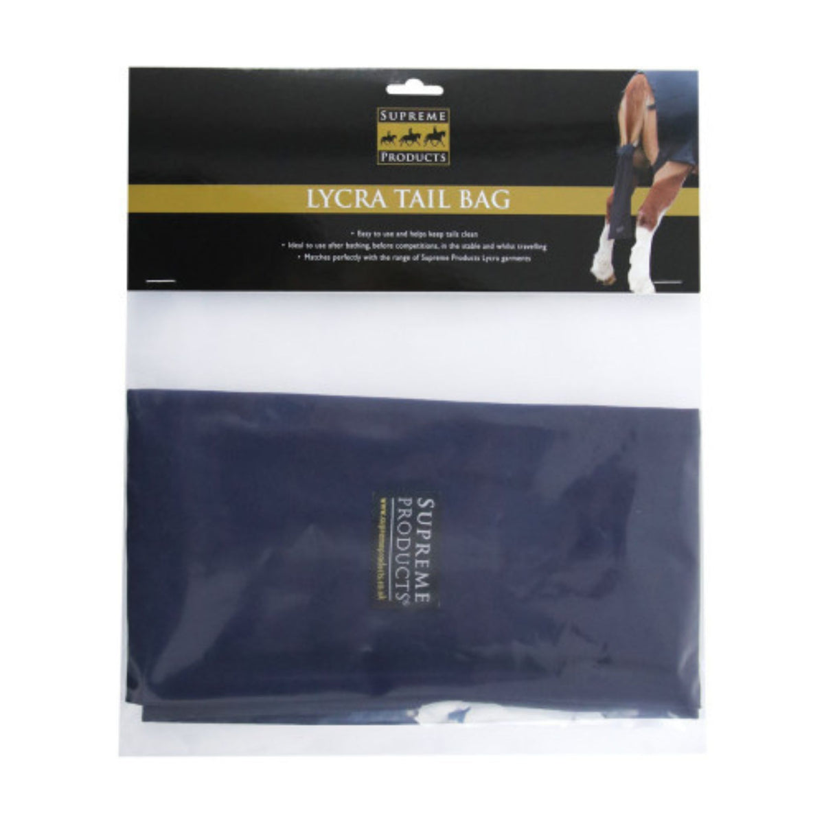 Supreme Products Lycra Tail Bag in Navy
