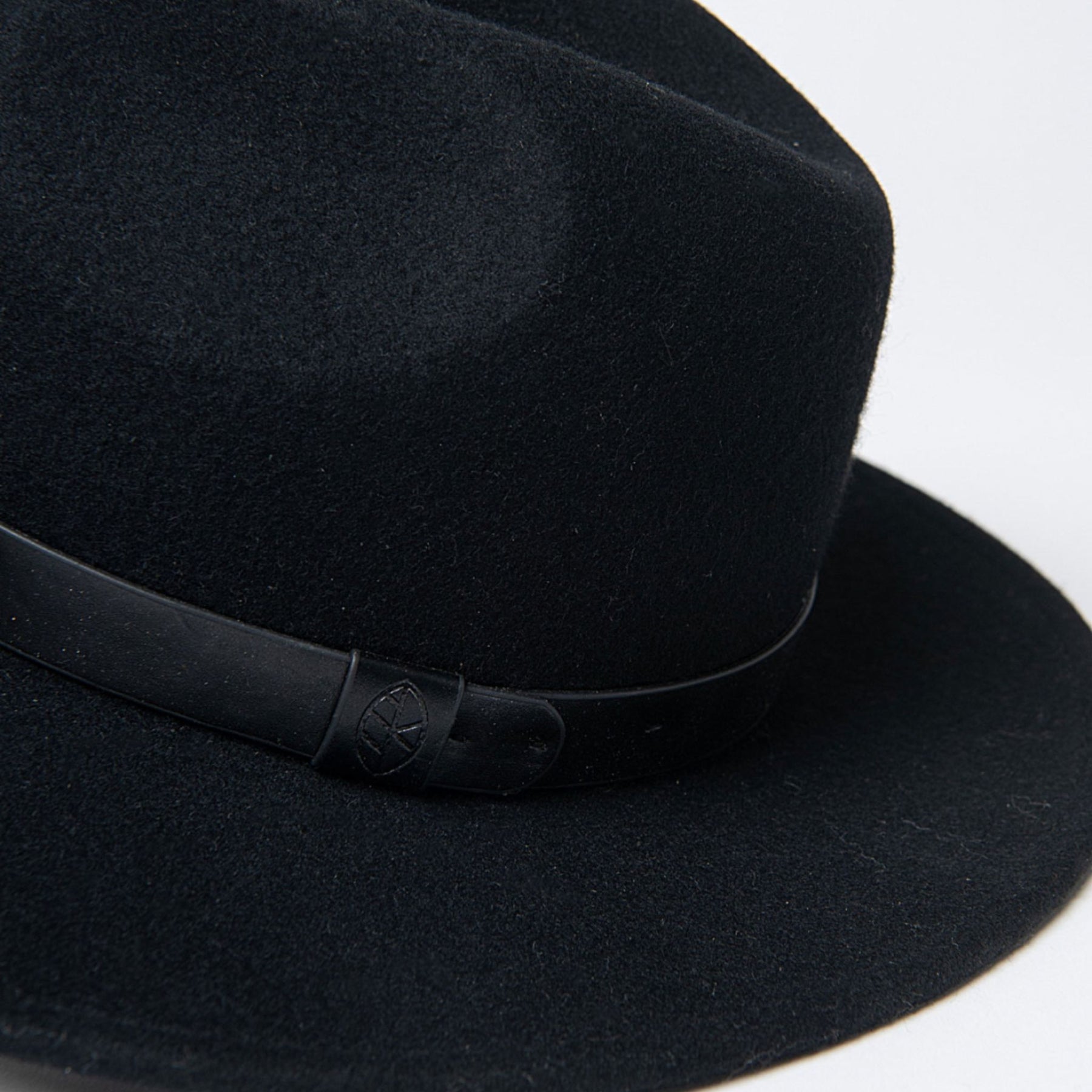 Surkana Fedora Hat in Black