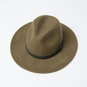 Surkana Fedora Hat in Khaki