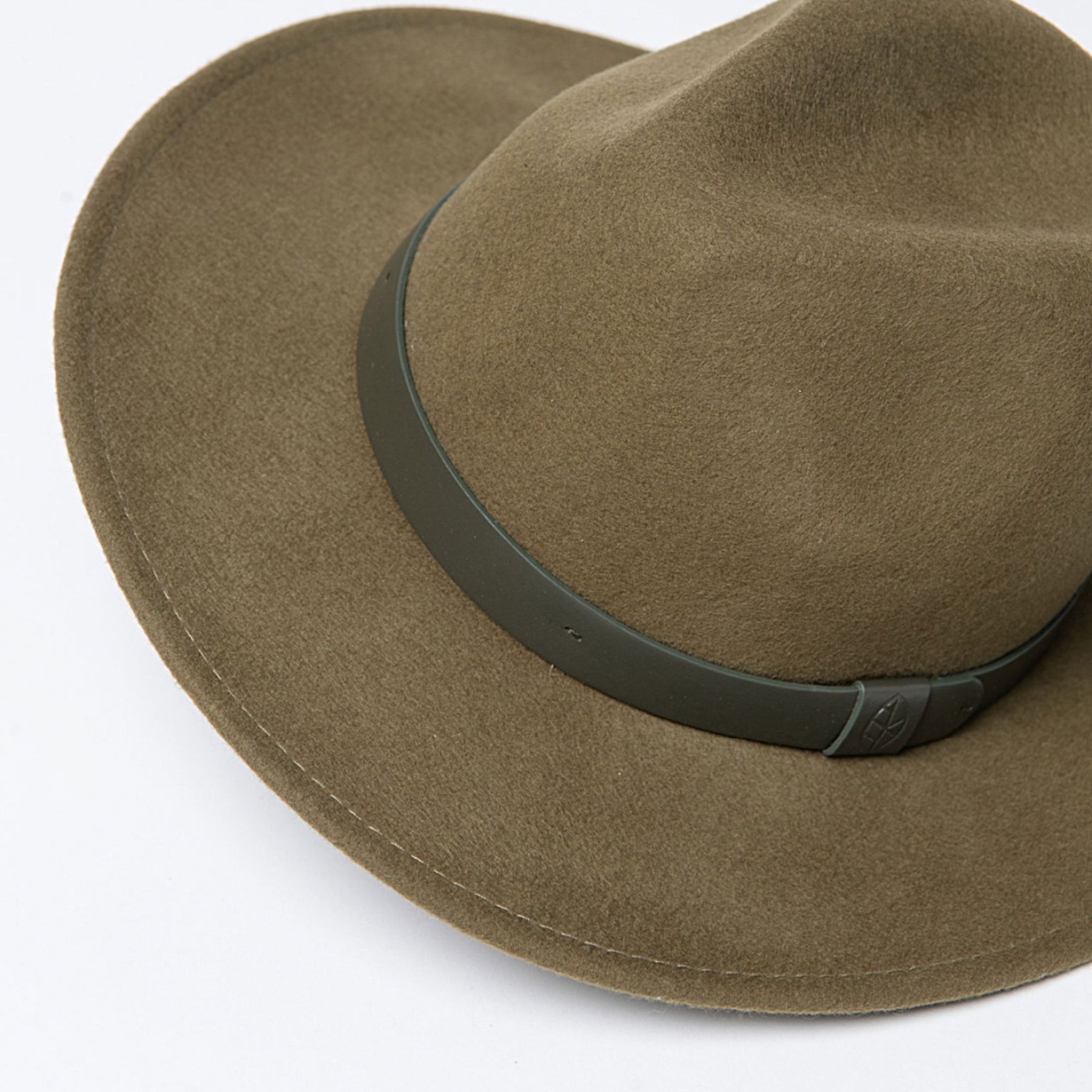 Surkana Fedora Hat in Khaki