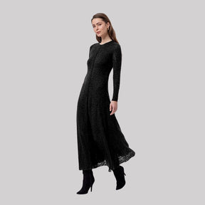 Surkana Long Dress in Black