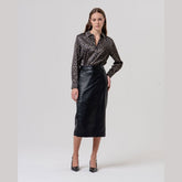 Surkana Pencil Skirt in Black