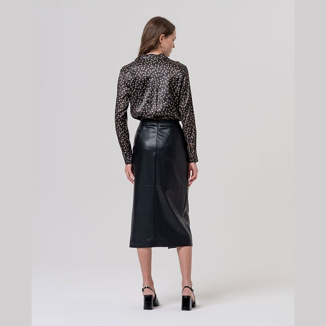 Surkana Pencil Skirt in Black