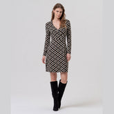 Surkana Short Dress in Black