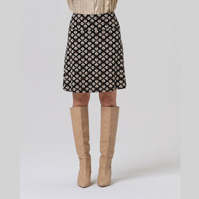 Surkana Short Skirt in Black
