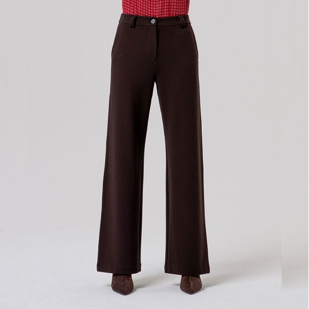 Surkana Straight Pants in Chocolate