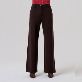 Surkana Straight Pants in Chocolate