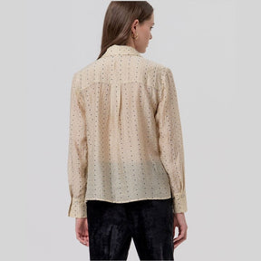Surkana Straight Shirt in Beige