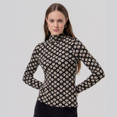 Surkana Turtleneck T-shirt in Black