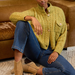 Surkana Women's Lije Straight Jeans in Indigo