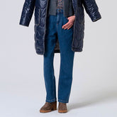 Surkana Women's Lije Straight Jeans in Indigo