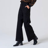 Surkana Women's Lisu Wide Trousers in Black
