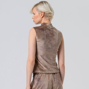 Surkana Women's Nite Tank Top in Beige