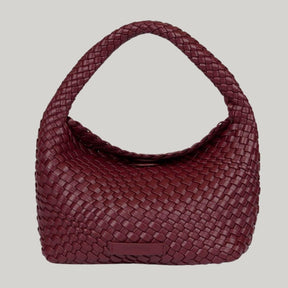 Surkana Braided Shoulder Bag in Chocolate