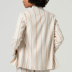 Surkana Women's Blazer in Ecru