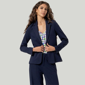 Surkana Women's Blazer in Navy